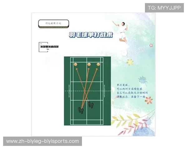 羽毛球套路图